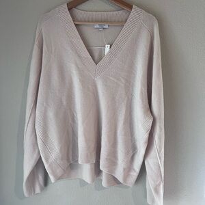 Madewell Beige Cashmere Sweater